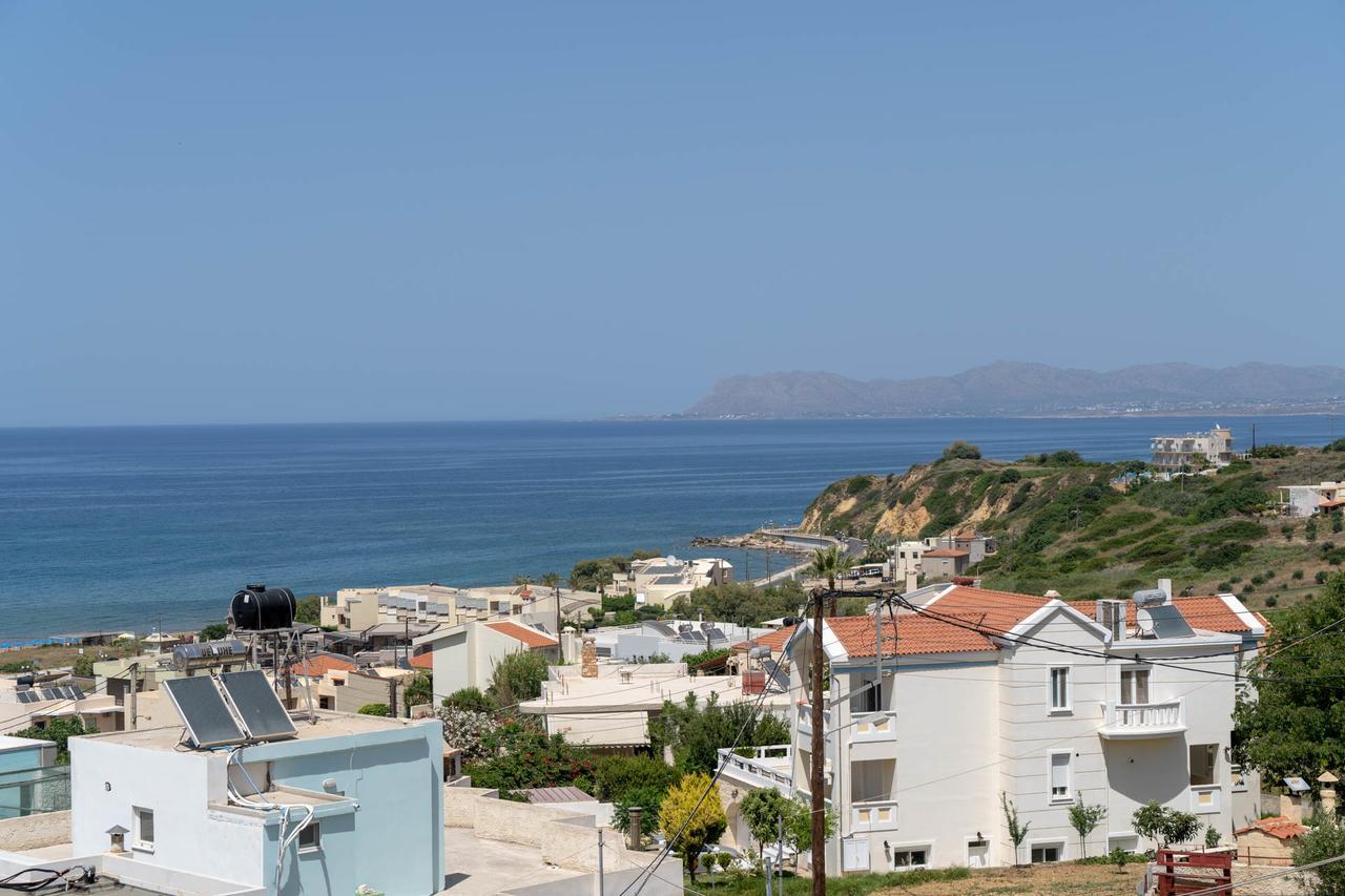 Villas Eva With Panoramic Sea View Stalos Luaran gambar